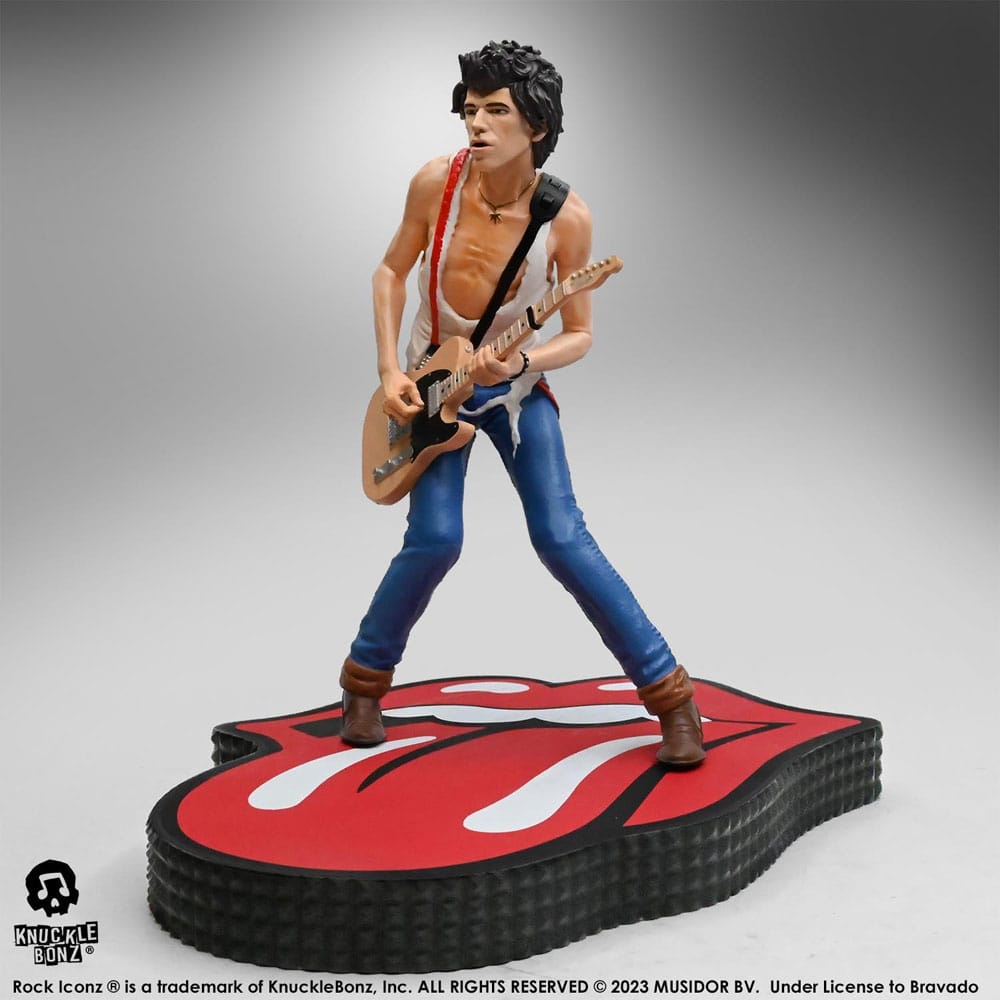 The Rolling Stones Rock Iconz Statue Keith Richards (Tattoo You Tour 1981) 