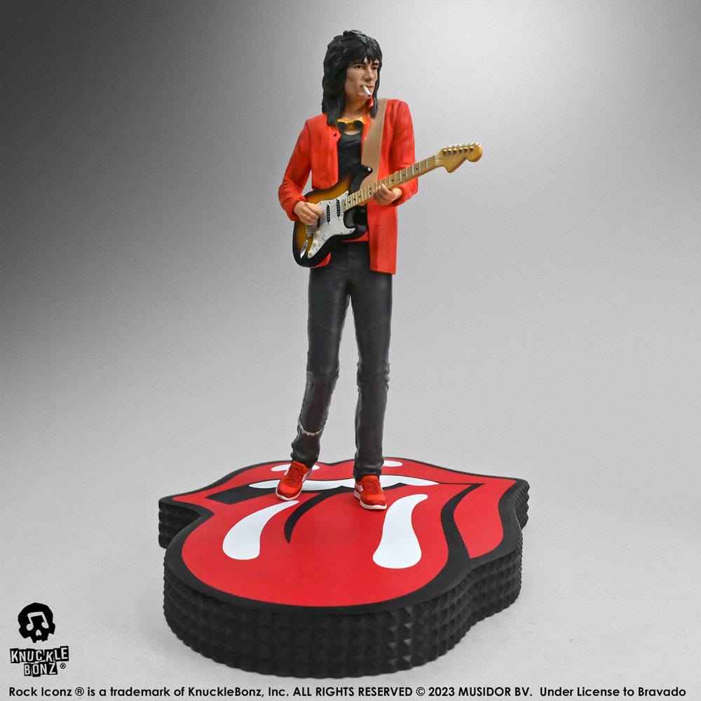 The Rolling Stones Rock Iconz Statue Ronnie Wood (Tattoo You Tour 1981)