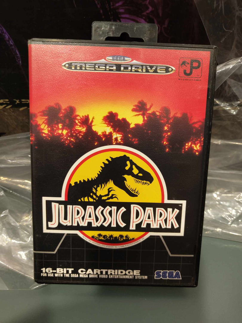 Jurassic Park Mega Drive (Seminovo)