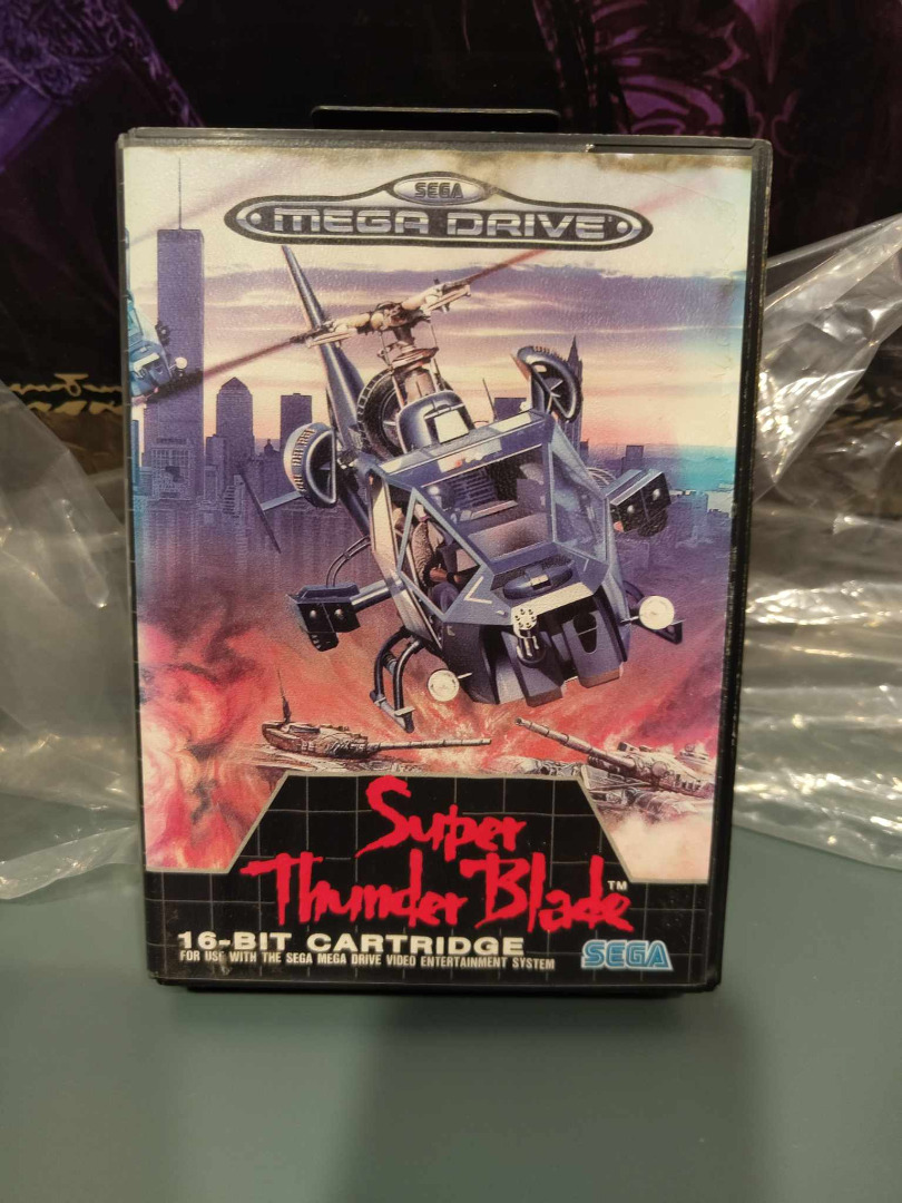 Super Thunder Blade Mega Drive (Seminovo)