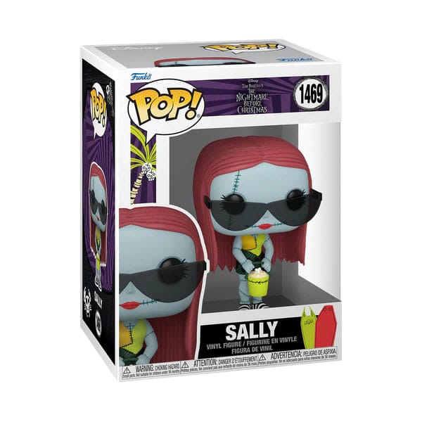 Nightmare before Christmas POP! Disney Vinyl Figure Sally w/Glasses(Beach) 