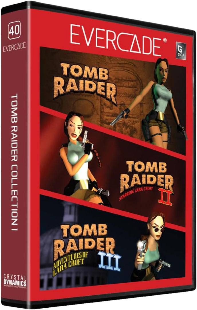 Tomb Raider Collection 1 Evercade