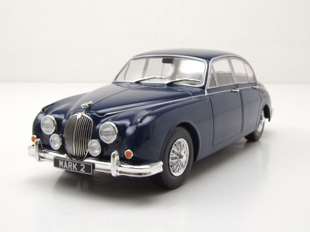 Whitebox Jaguar MK II Dark Blue 1960 Scale 1:24