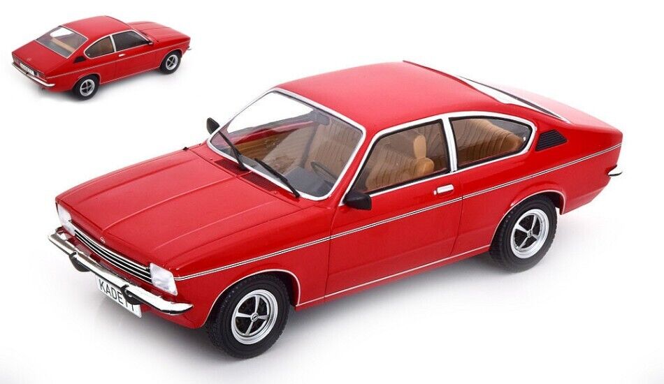 ModelCar Opel Kadett C Coupe Red 1975 Scale 1:18