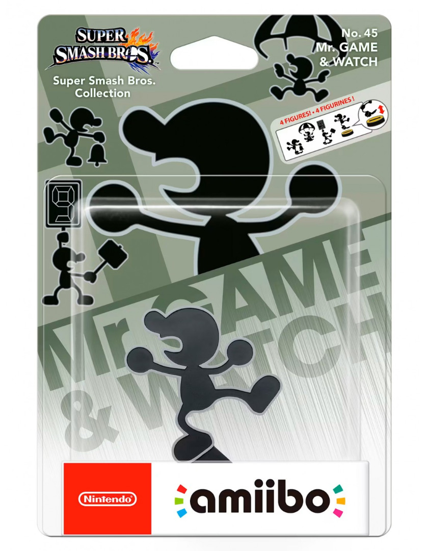 Amiibos - Figura Amiibo Game & Watch (Serie SSB)