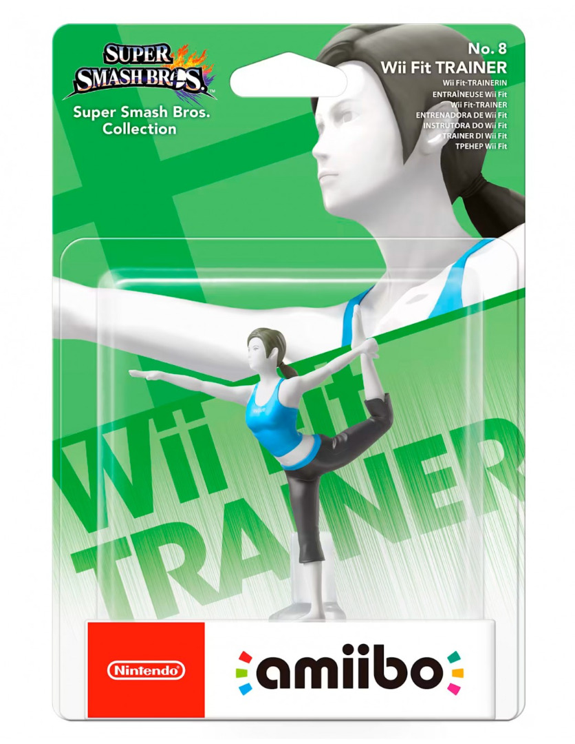 Amiibos - Figura Amiibo Wii Fit Trainer (Serie SSB)