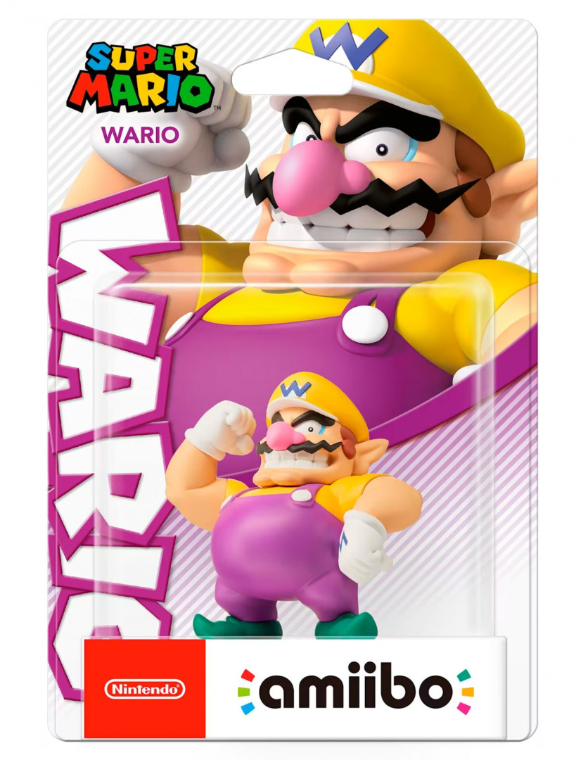 Amiibos - Figura Amiibo Wario (Serie Super Mario)