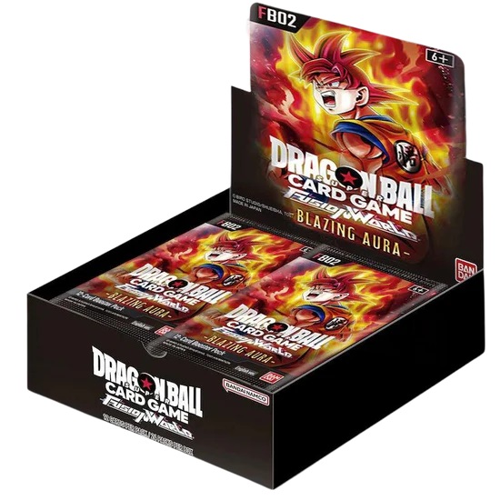 Dragon Ball Super Card Game -Fusion World Blazing Aura FB02 Booster Display