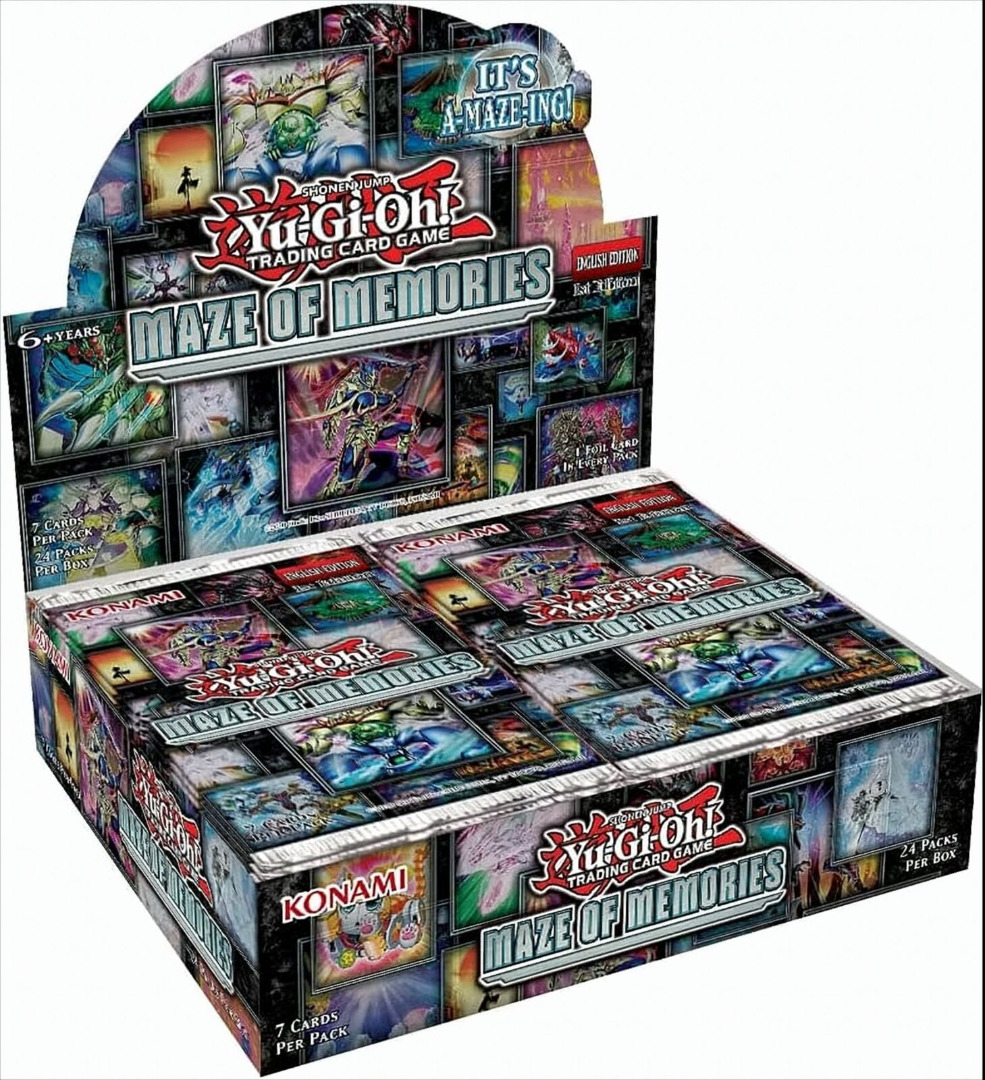 Yu-Gi-Oh! Maze of Memories - Special Booster Display (English)