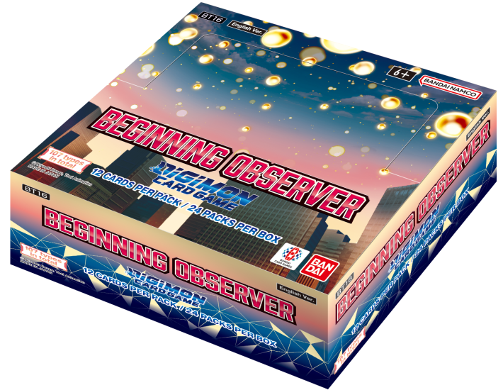 Digimon Card Game - Beginning Observer Booster Display BT16 (24 Packs) - EN