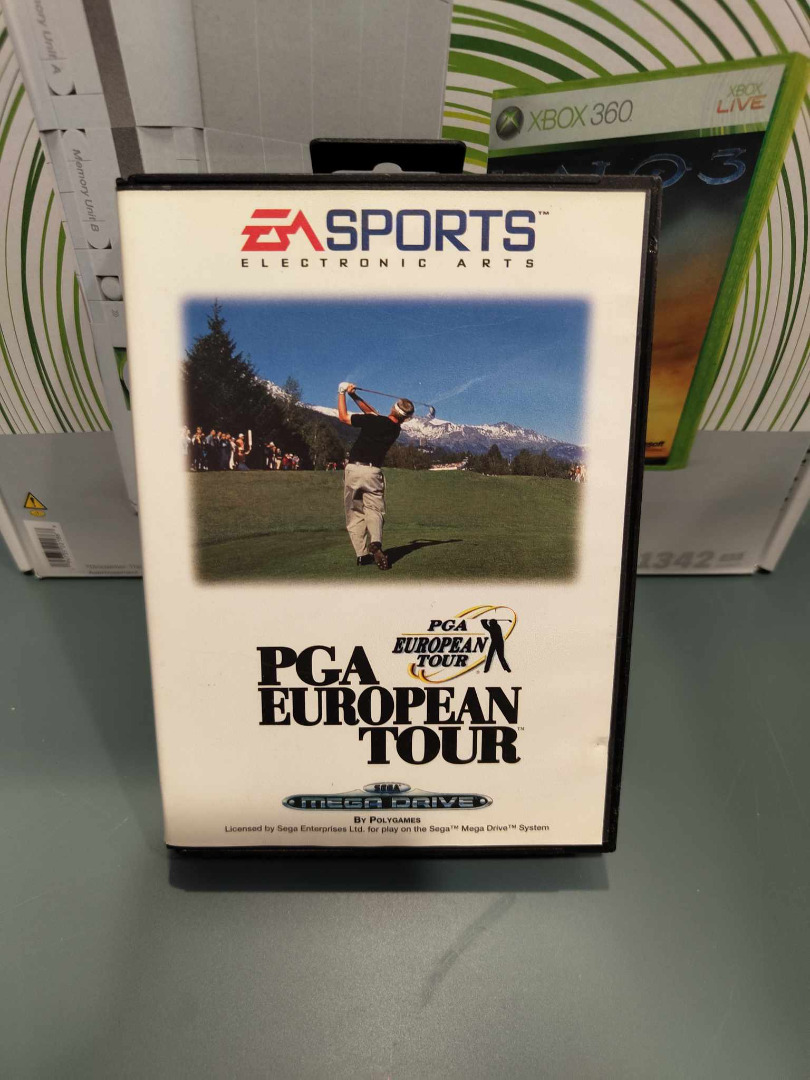 PGA European Tour Mega Drive (Seminovo)