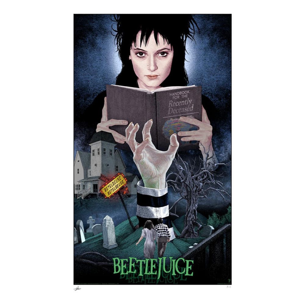 Beetlejuice Art Print Beetlejuice, Beetlejuice, Beetlejuice! 41 x 61 cm