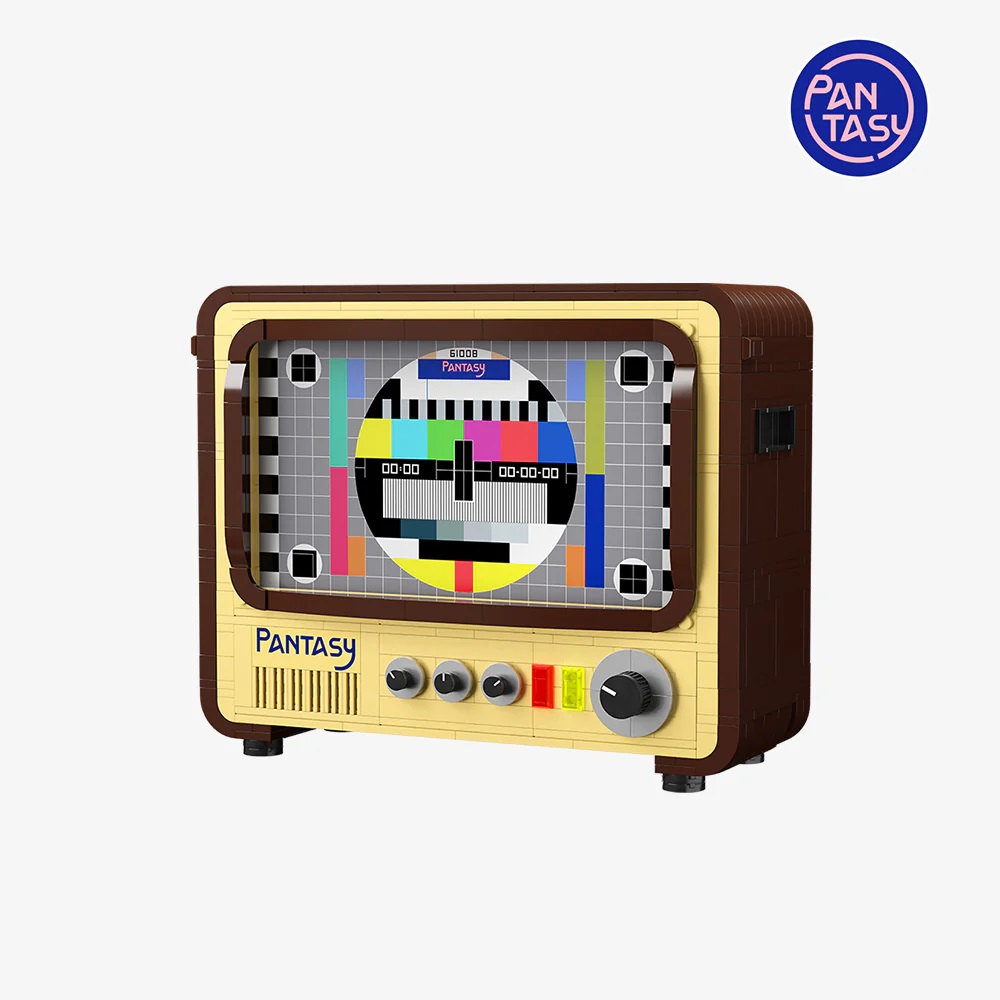 Pantasy Retro Television Building Blocks