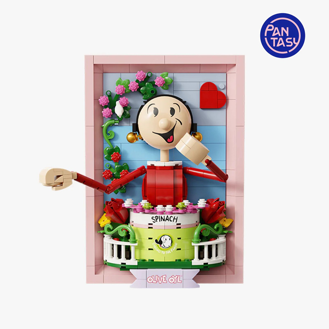 Pantasy x POPEYE 3D picture OLIVE OYL Building Blocks