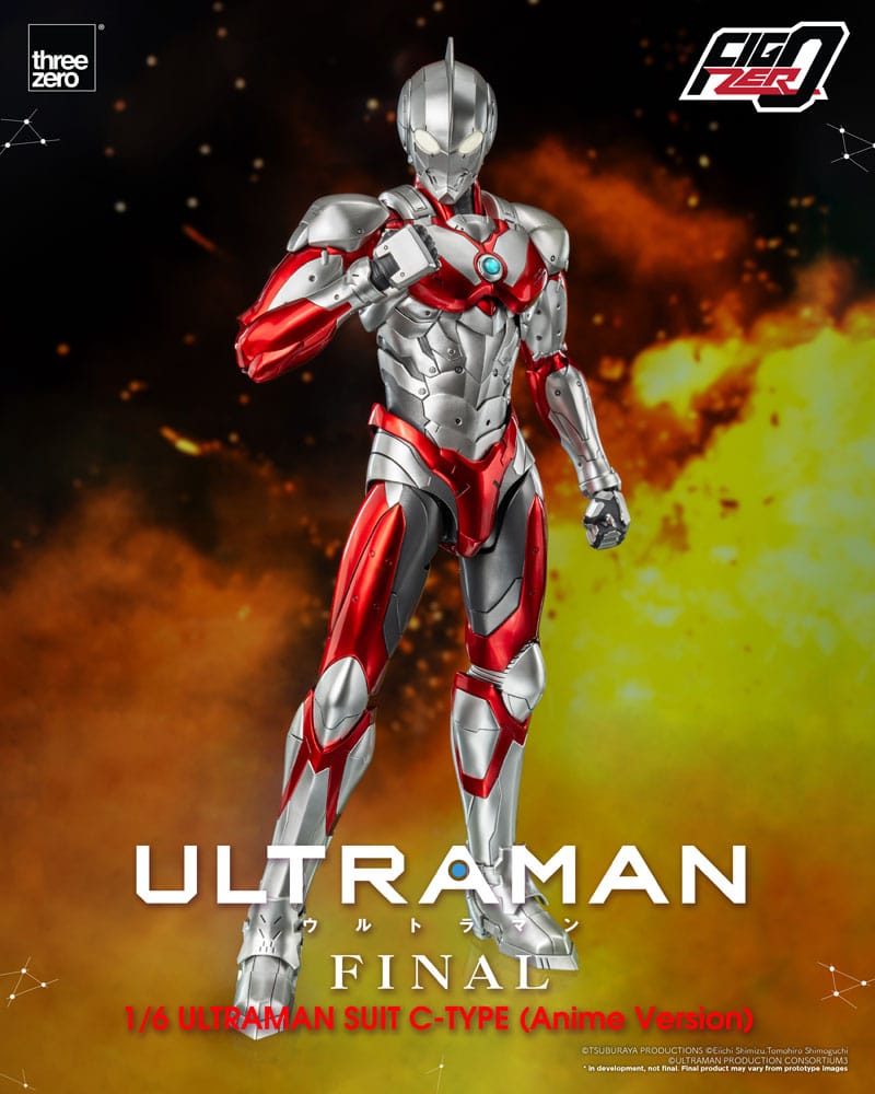 Ultraman FigZero Action Figure 1/6 Ultraman Suit C-Type (Anime Version) 31