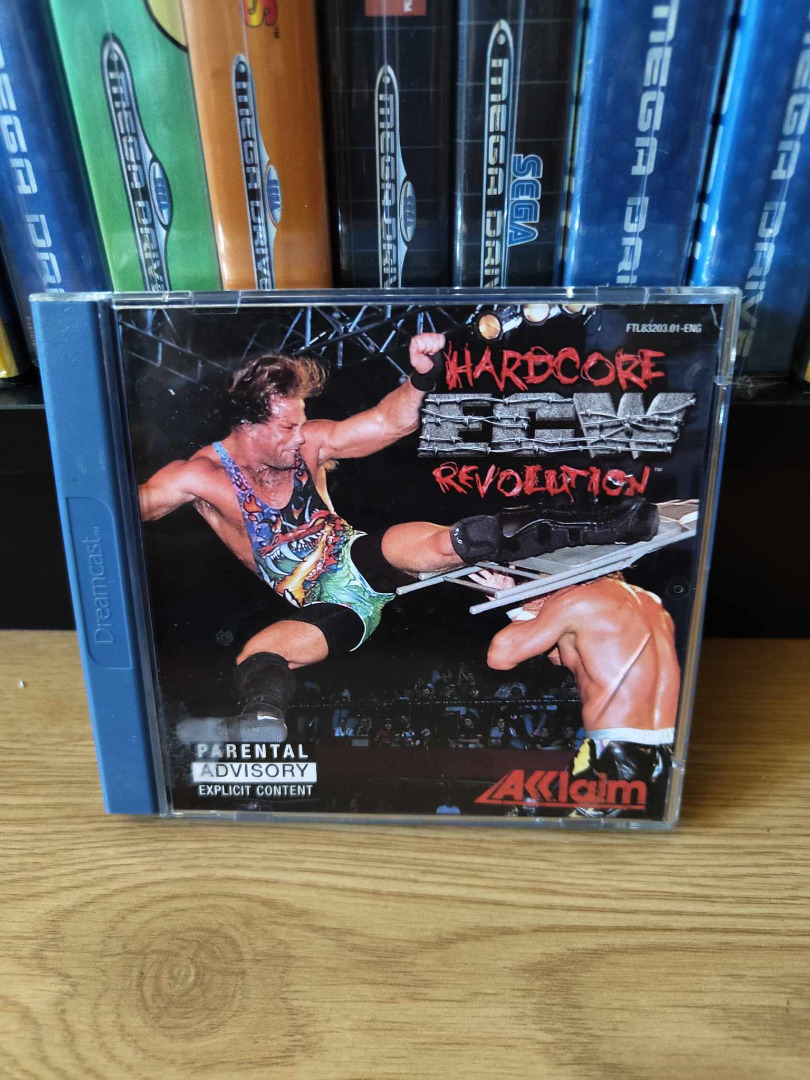 ECW Hardcore Revolution Dreamcast (Seminovo)