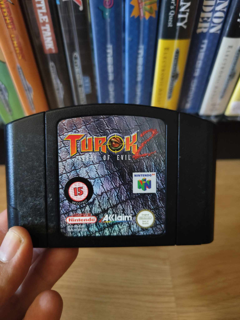 Turok 2 Seeds of Evil Nintendo 64 (Seminovo)