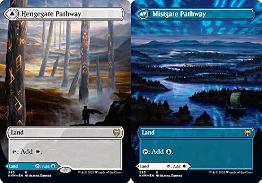 Single Magic The Gathering Hengegate Pathway // Mistgate Pathway (KHM-293)