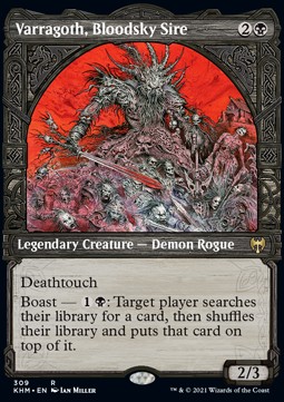 Single Magic The Gathering Varragoth, Bloodsky Sire (KHM-309) - English