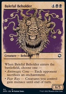 Single Magic The Gathering Baleful Beholder (AFR-314) - English