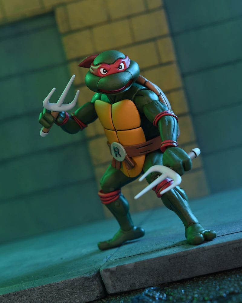 Teenage Mutant Ninja Turtles (Cartoon) Action Figure Ultimate Raphael VHS