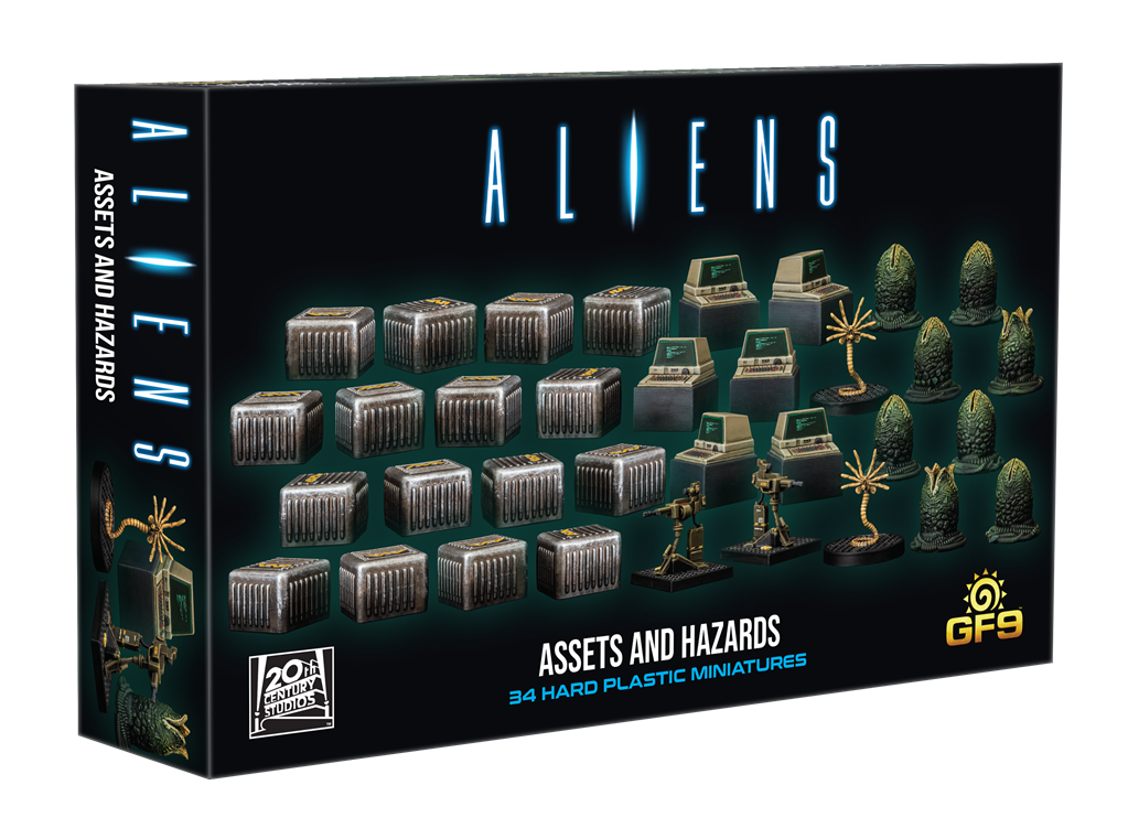 Aliens: Assets and Hazards Miniatures (2023)