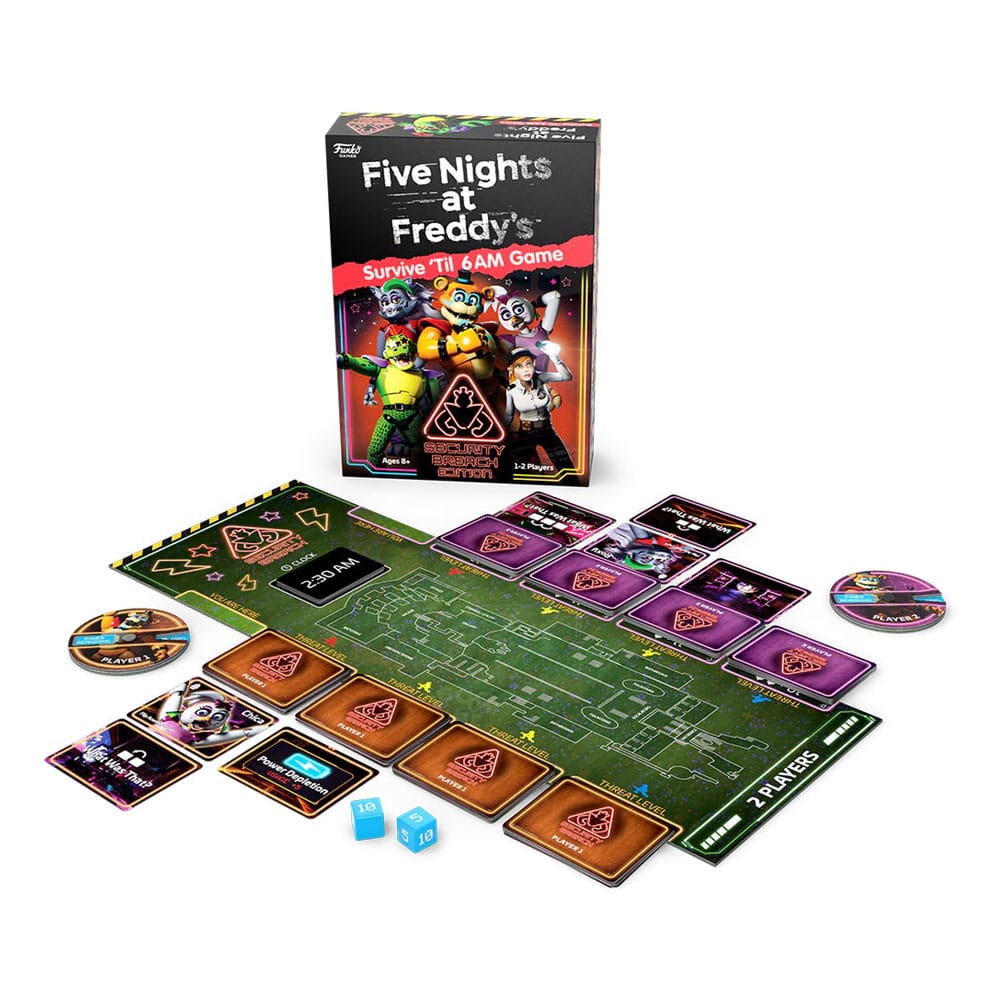 Five Nights at Freddy's Board Game Survive ´Til 6am