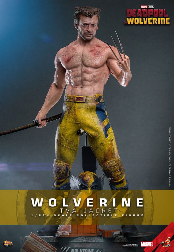 Deadpool & Wolverine Action Figure 1/6 Wolverine (TVA Jacket Version) 31 cm