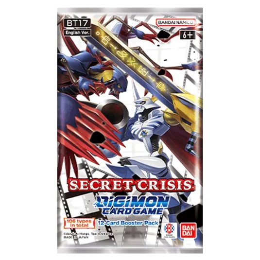 Digimon Card Game - Secret Crisis BT17 Booster (English)