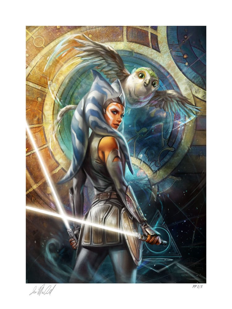 Star Wars: Rebels Art Print Ahsoka Tano and Morai: Old Friends 46 x 61 cm