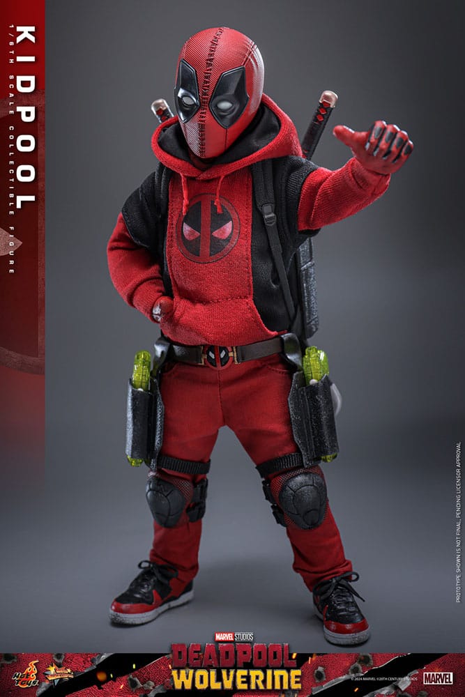 Deadpool & Wolverine Movie Masterpiece Action Figure 1/6 Kidpool 22 cm