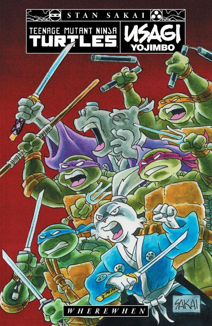 Teenage Mutant Ninja Turtles/Usagi Yojimbo: WhereWhen (English)