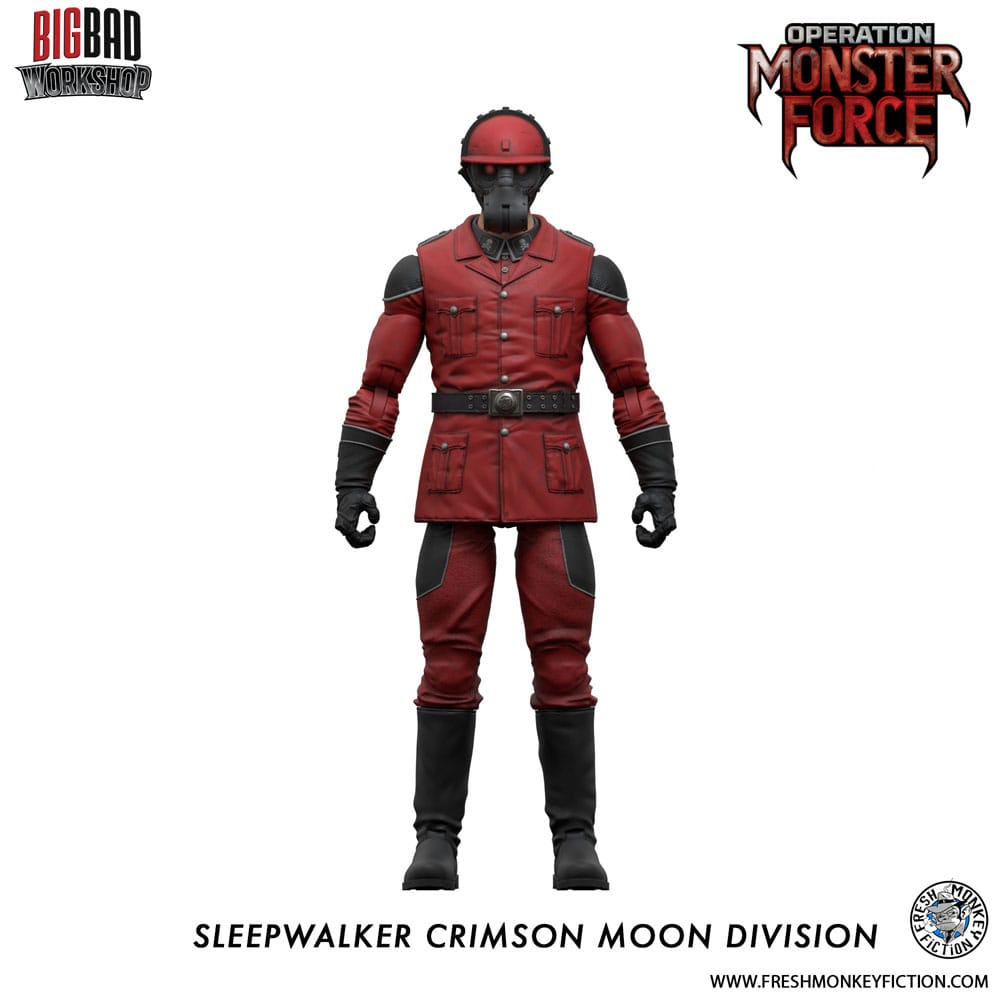 Operation: Monster Force Action Figure Sleepwalker Crimson Moon Division