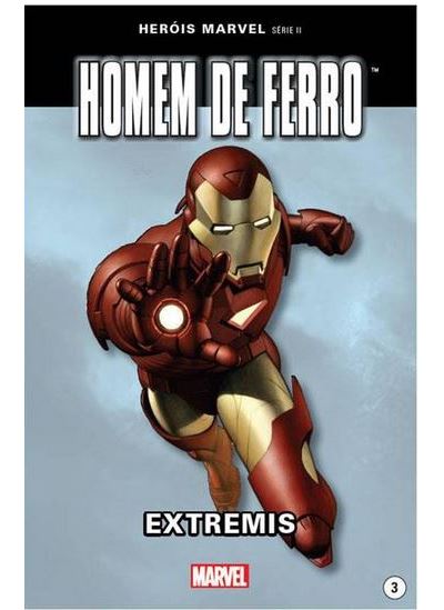 Marvel Série II - Livro 3: Homem de Ferro, Extremis Capa Dura (Português)