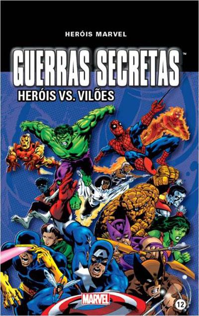 Guerras Secretas: Heróis vs. Vilões Capa Dura (Português)