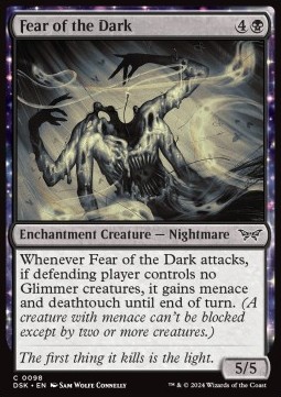 Single Magic The Gathering Fear of the Dark (DSK-098) - English