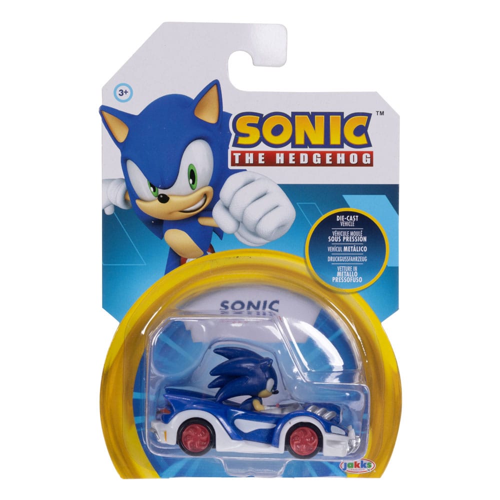 Sonic - The Hedgehog Diecast Vehicle 1/64 Wave 7 Sonic