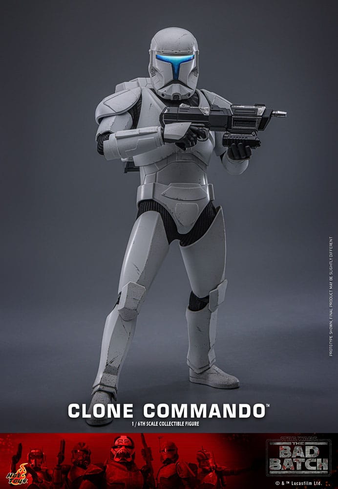 Star Wars: The Bad Batch Action Figure 1/6 Clone Commando 30 cm