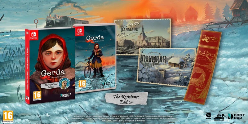 Gerda: A Flame in Winter - The Resistance Edition Nintendo Switch (Novo)