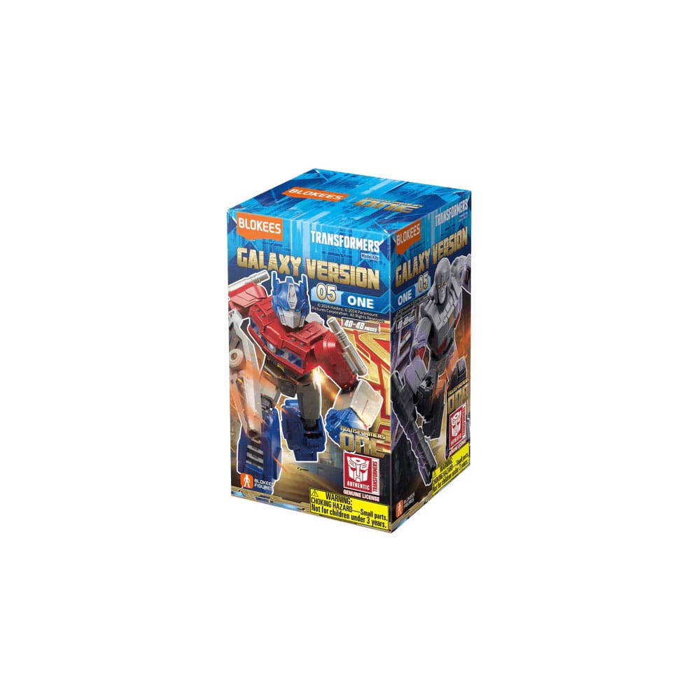 Transformers Blokees Plastic Model Kit Galaxy Version 05 One Mistery Box