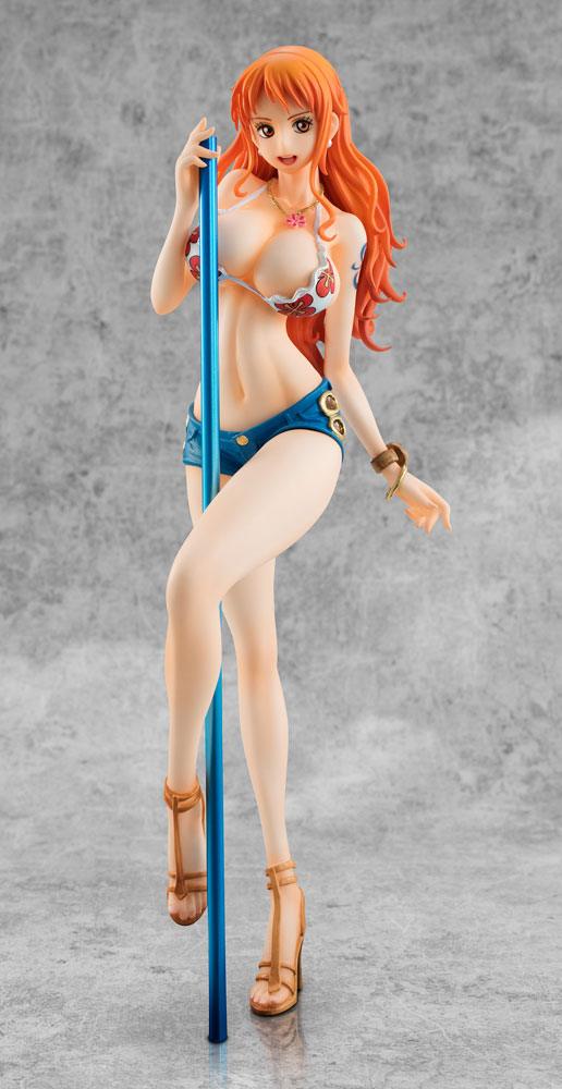 One Piece P.O.P OP Limited Edition PVC Statue 1/8 Nami Mugiwara Ver. 22 cm