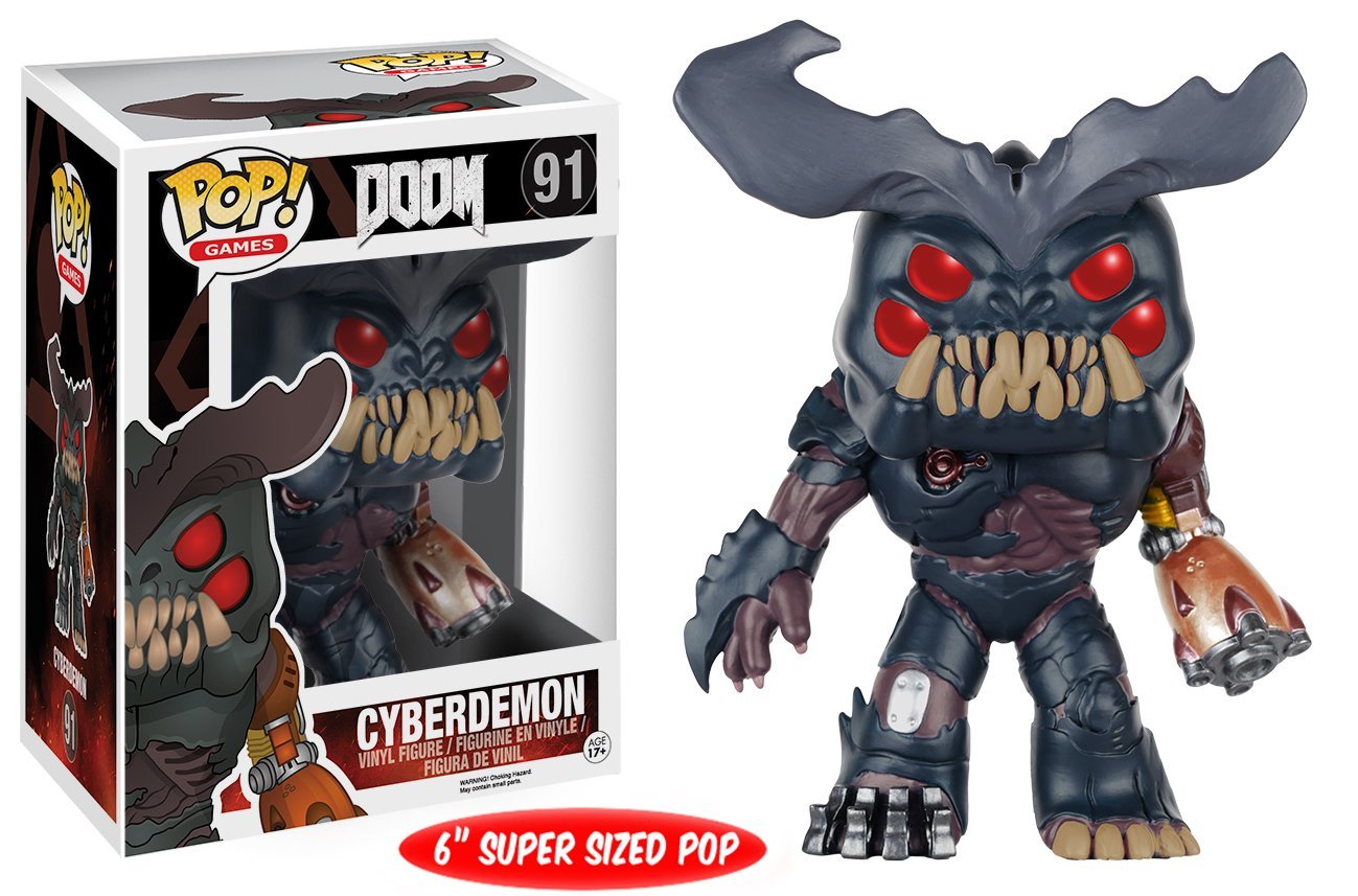 Funko POP! Games - Doom: Cyberdemon Oversized Vinyl Figure 15cm