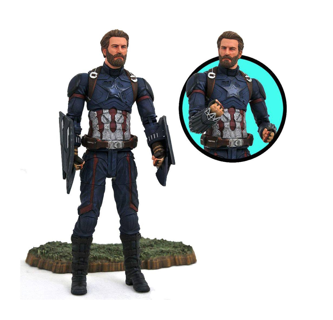 Avengers Infinity War Marvel Select Action Figure Captain America 18 cm